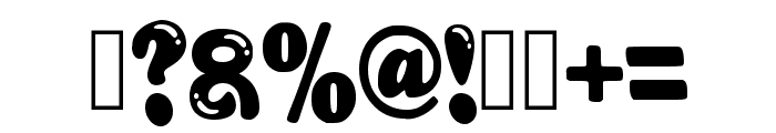 Love Bubble Regular Font OTHER CHARS