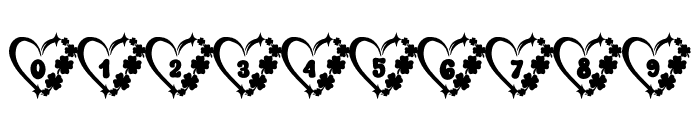 Love Clover Font OTHER CHARS
