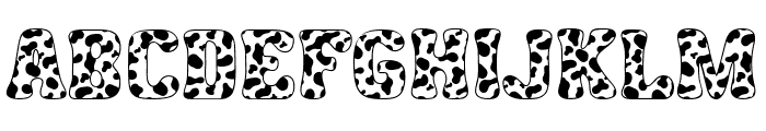 Love Cows Font LOWERCASE