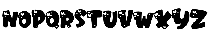 Love Crush Font UPPERCASE