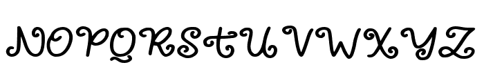 Love Curly Font LOWERCASE