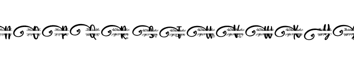 Love Eberline Monogram Font Font LOWERCASE
