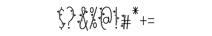 Love Farm Font OTHER CHARS