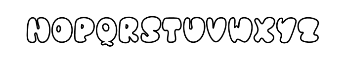 Love Groovy Line Font LOWERCASE