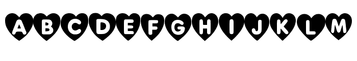 Love Hearts By Squeeb C Regular FONT