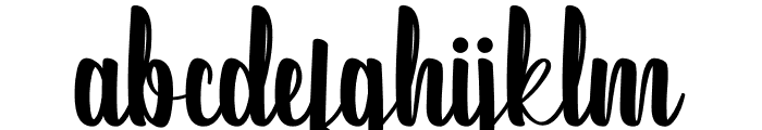 Love Heist Script Font LOWERCASE