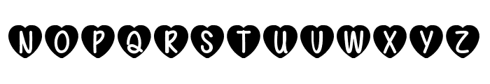  Love Is Awesome Font UPPERCASE