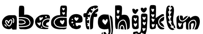 Love Is Spring Font LOWERCASE