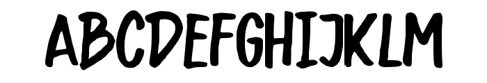 Love Jingle Regular Font UPPERCASE