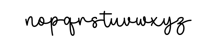 Love June Script Font UPPERCASE