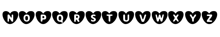 Love Letter Regular Font LOWERCASE