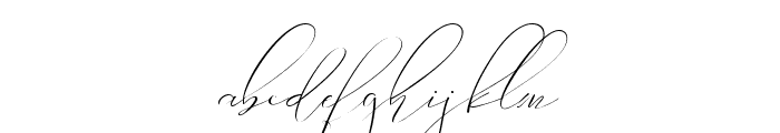 Love Me Calligraphy Font LOWERCASE