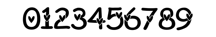 Love Me Heart Style Font OTHER CHARS