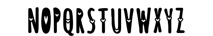 Love Mother Regular Font UPPERCASE