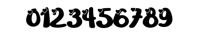 Love My Dog Heart Style Font OTHER CHARS