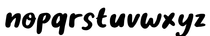 Love Note Italic Font LOWERCASE