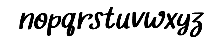 Love Potion Italic Font LOWERCASE