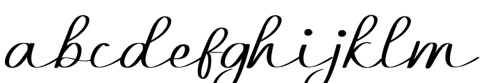 Love Signature Font LOWERCASE