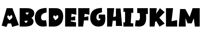 Love Smile Font UPPERCASE