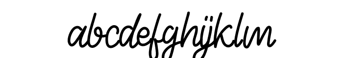 Love Story Font LOWERCASE