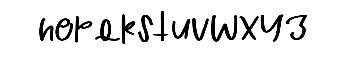 Love Sweets Font LOWERCASE