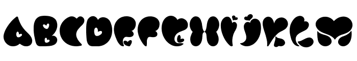 Love You Regular Font UPPERCASE