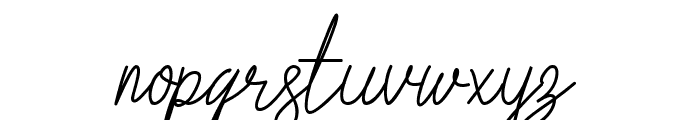 Love aster Font LOWERCASE