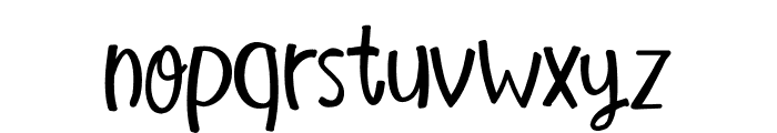 LoveAvailable Font LOWERCASE