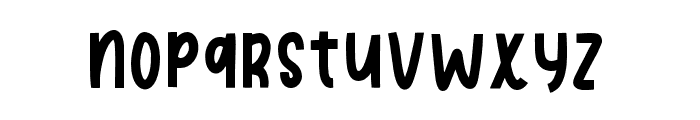 LoveAyu-Display Font LOWERCASE