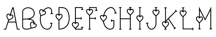 LoveBug Font LOWERCASE