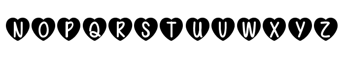 LoveIsAwesome Font UPPERCASE