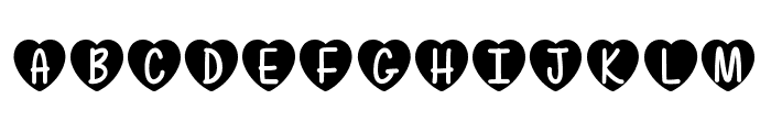 LoveIsAwesome Font LOWERCASE