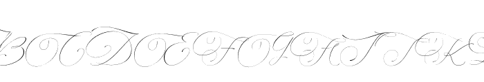 LoveMe-Calligraphy Font UPPERCASE