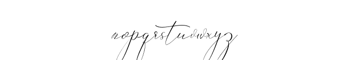 LoveMe-Calligraphy Font LOWERCASE