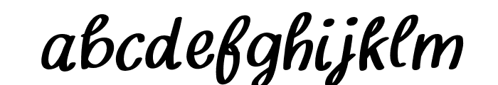 LovePotion-Italic Font LOWERCASE