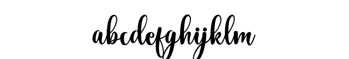LoveQuickly Font LOWERCASE