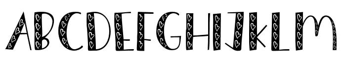 LoveSunday Font LOWERCASE