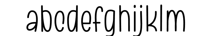 Lovelope Medium Font LOWERCASE