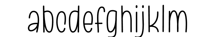 Lovelope Font LOWERCASE