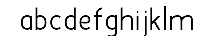 Lovely Amatis Sans Serif Font LOWERCASE