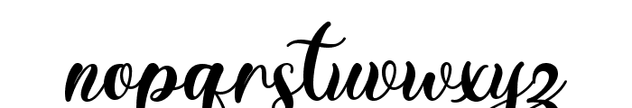 Lovely Amelina Style Font LOWERCASE