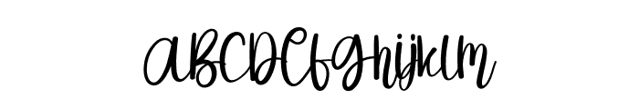 Lovely Belive Font LOWERCASE