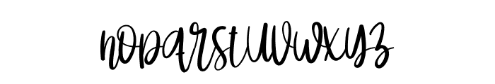 Lovely Belive Font LOWERCASE