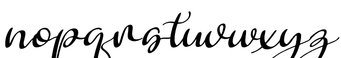 Lovely Beralyna Italic Font LOWERCASE