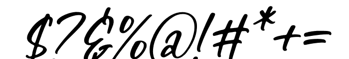 Lovely Biscuit Italic Font OTHER CHARS