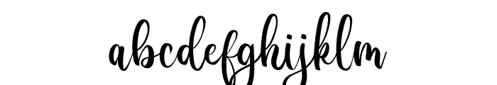 Lovely Blooms Font LOWERCASE