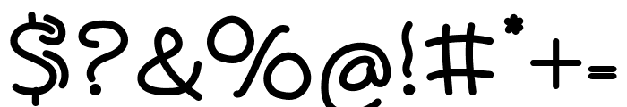 Lovely Curly Bold Font OTHER CHARS