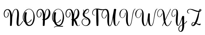 Lovely Design Font UPPERCASE