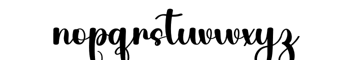Lovely Design Font LOWERCASE