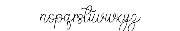 Lovely Dreaming Font LOWERCASE